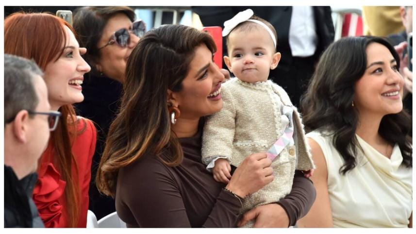 Priyanka Chopra introduces daughter Malti to the world