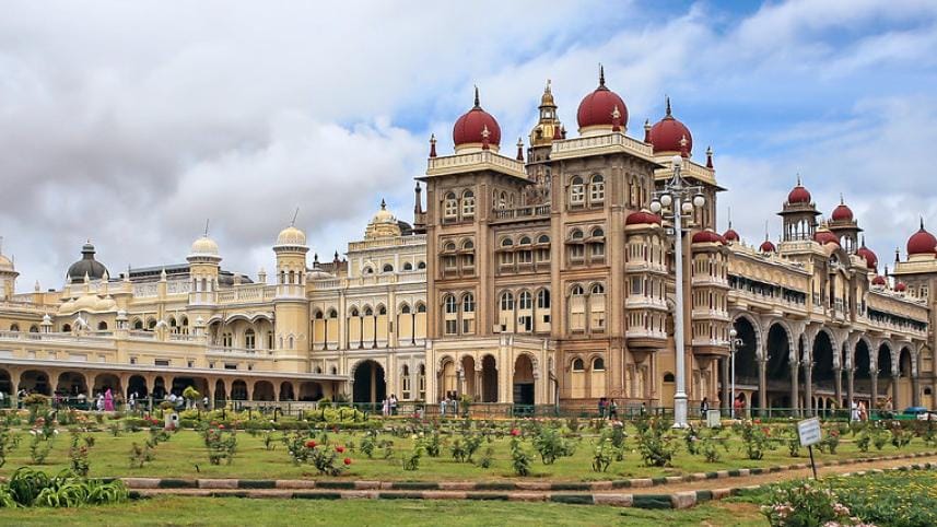 Mysore Palace, India 7 most beautiful palaces in the world to visit