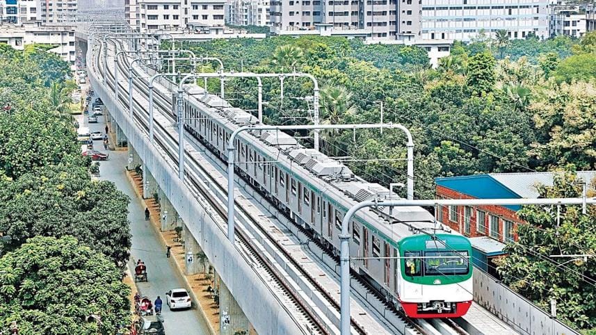 One year of Dhaka Metro Rail