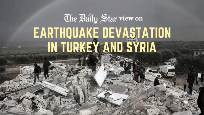 earthquake devastation in turkey and syria