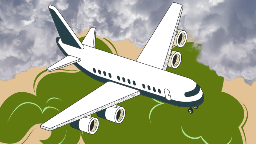 Taxing air travel could fund climate victims