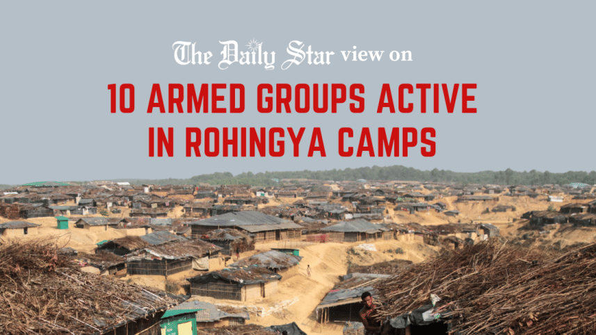 10 armed groups active in rohingya camps