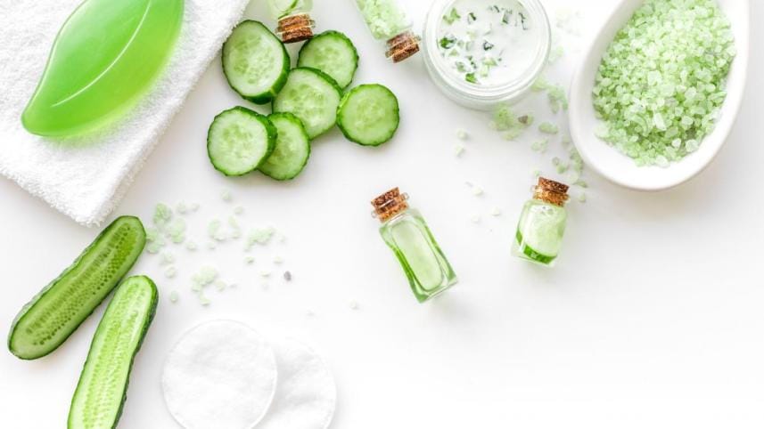 cucumber honey and green tea