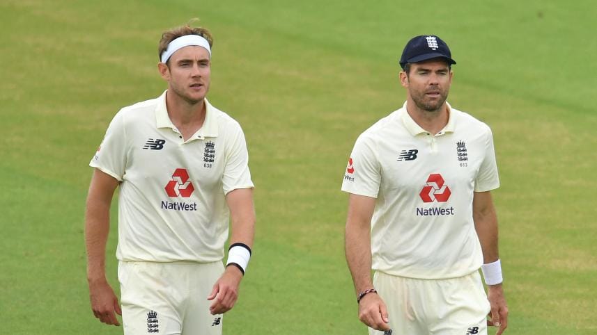 Stuart Broad and James Anderson