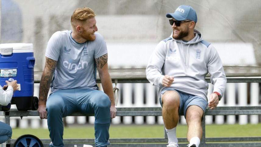 Brendon Mccullum and Ben Stokes