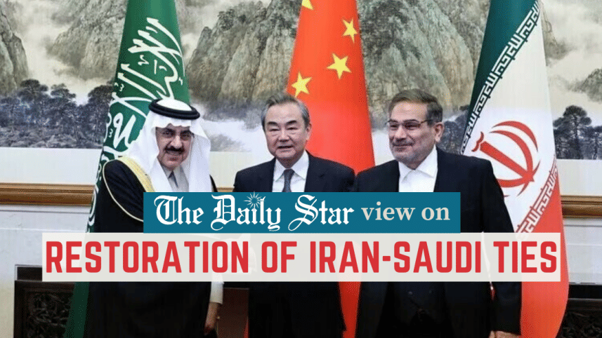 historic restoration of iran-saudi ties