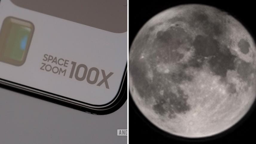 Samsung was recently caught faking zoomed photos of Moon.