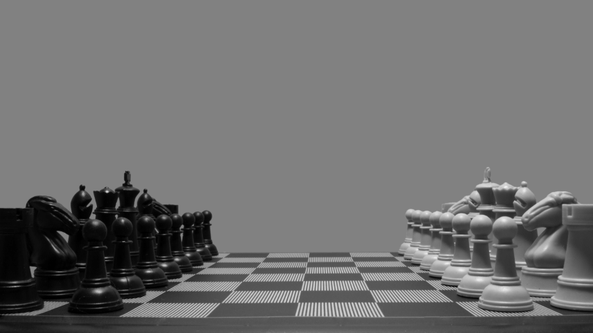 A chess board.