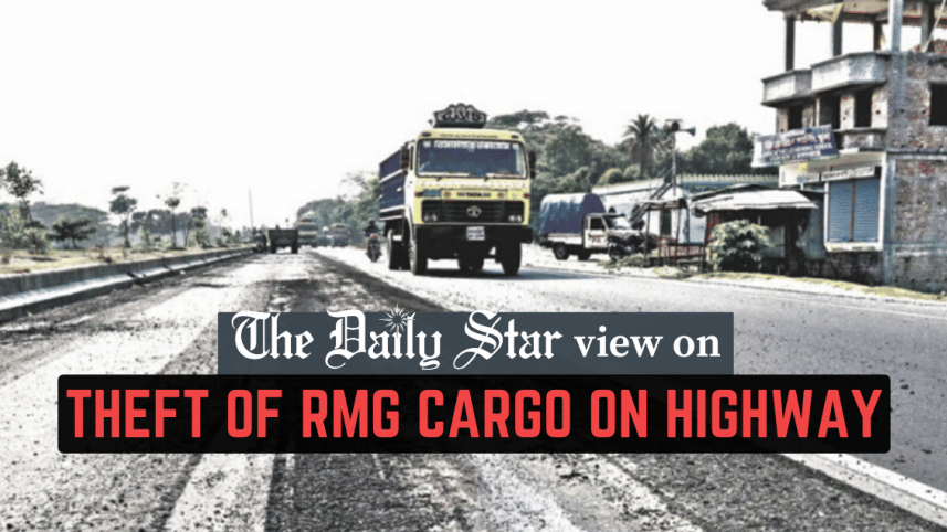 theft of rmg products on highway