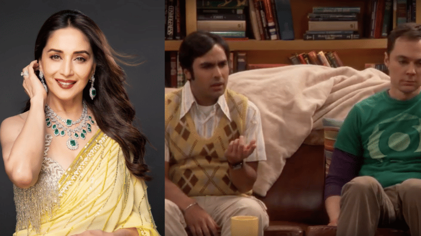 Madhuri and Big Bang Theory 