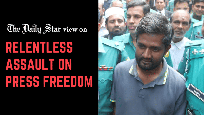 Relentless assault on press freedom