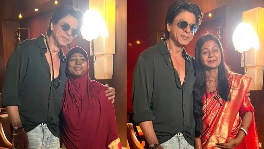 SRK’s photos with acid attack survivors go viral
