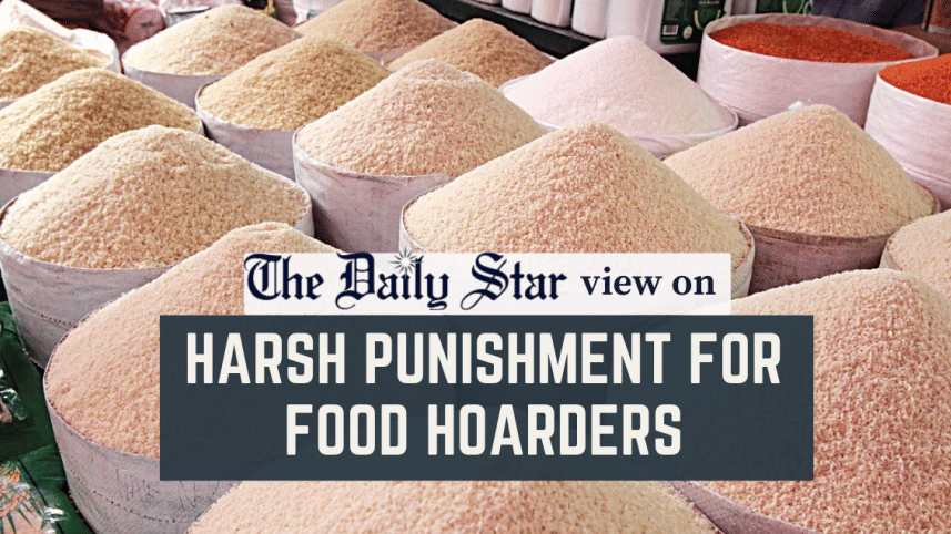 harsh punishment for food hoarders