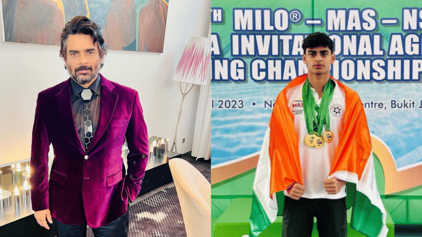 R Madhavan overjoyed as son wins 5 gold medals