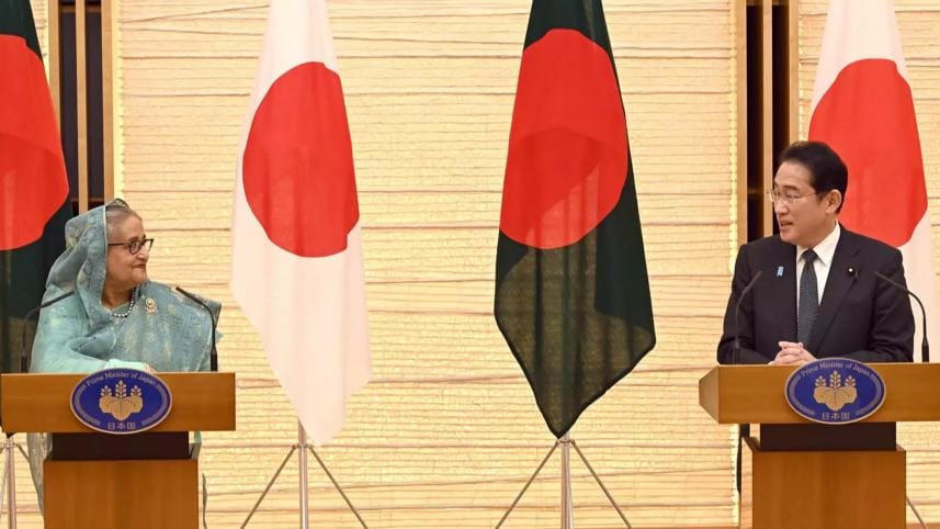 Hasina's Japan visit