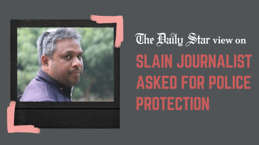 slain journalist asked for police protection