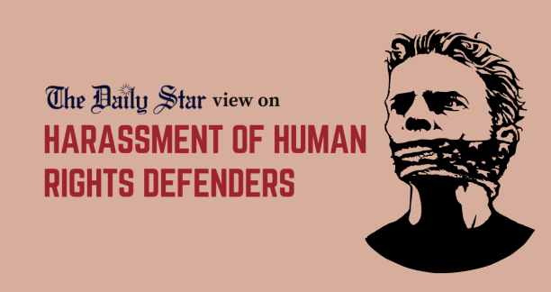 Harassment of human rights defenders
