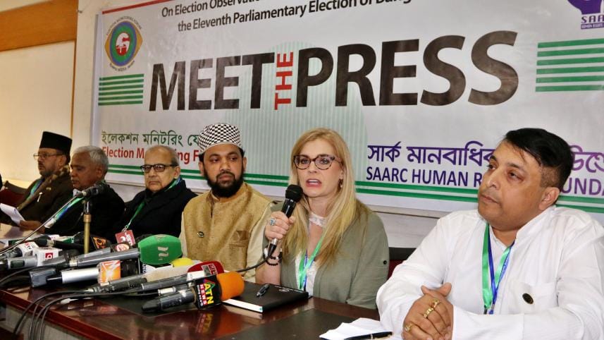 Who do you think they (foreign observers) are?