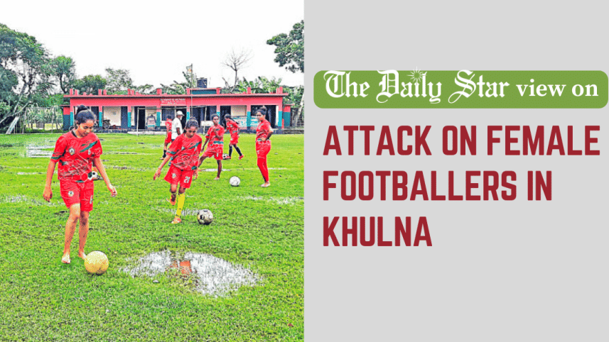 Attack on female footballers in Khulna