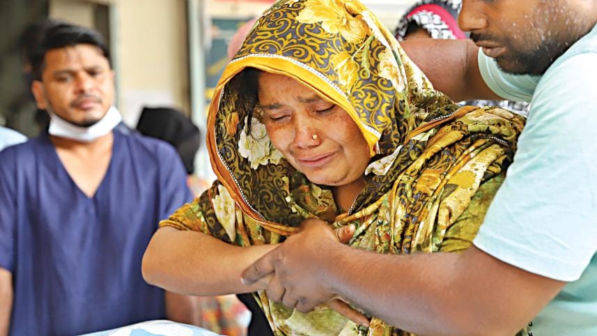 Eight-year-old dengue patient died at Mugda Medical College Hospital