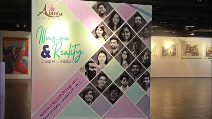 Art exhibition ‘Illusion & Reality’ begins at Abinta Gallery