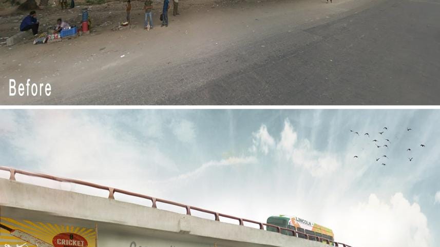 A community-building opportunity under Kuril Flyover