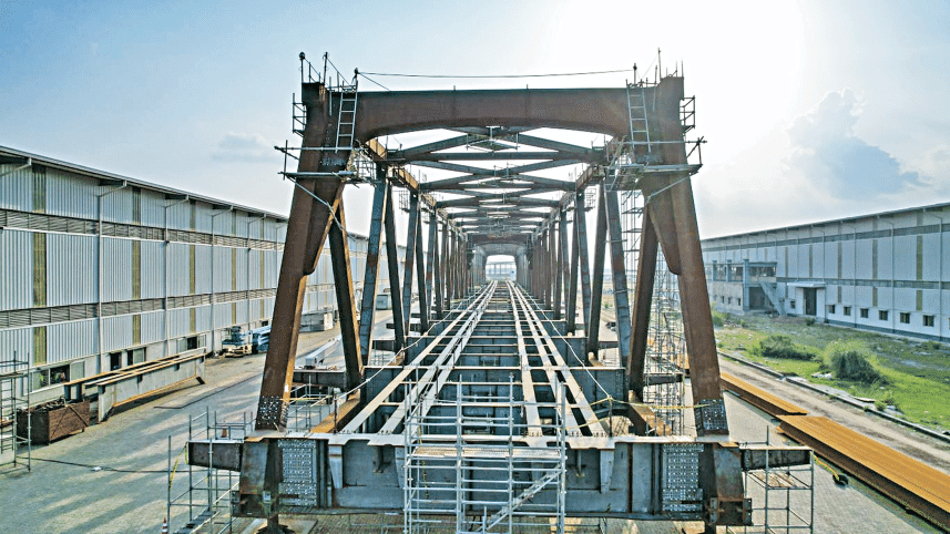 McDonald supplying prefabricated steel structures for rail bridge