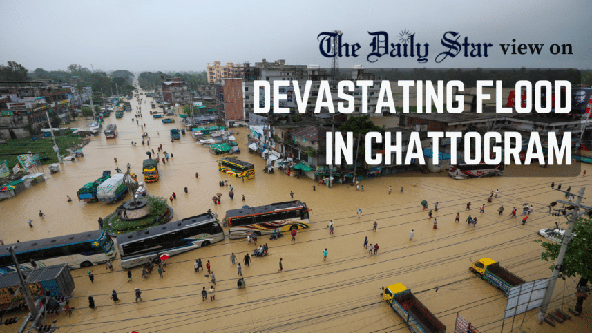flooding in Chattogram