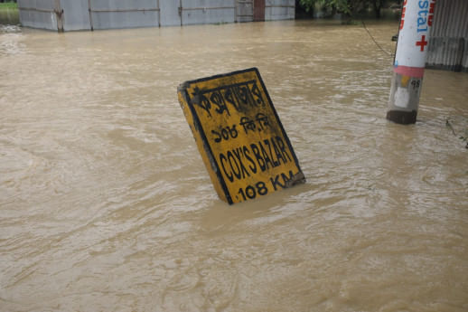 Did the Dohazari-Cox's Bazar rail line worsen floods?