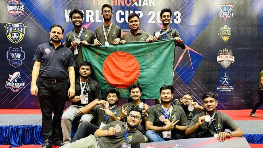 Team Atlas Bangladesh robotics team