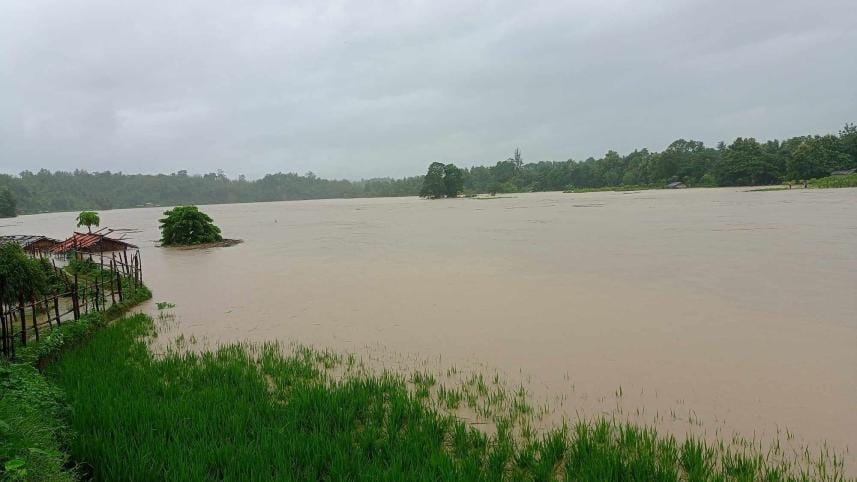 flood in bandarban