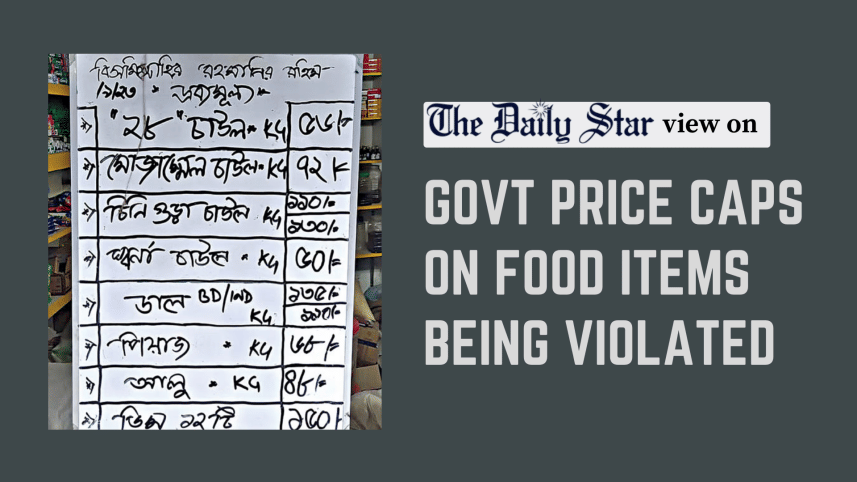 Bangladesh price caps on food items being violated