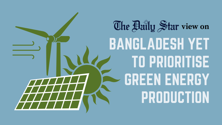 bangladesh yet to prioritise green energy production