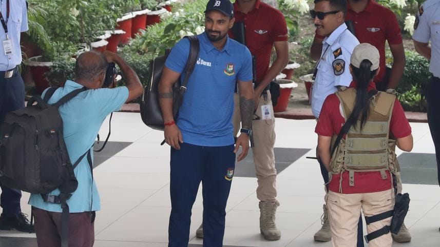 Bangladesh team departure for India