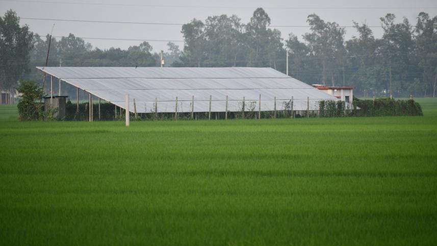Solar irrigation pump