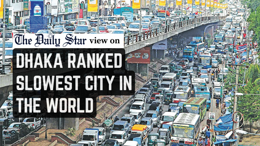 dhaka ranked slowest city in the world