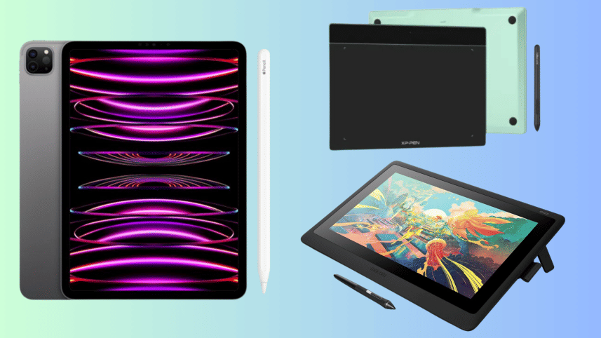 Graphic tablets for Inktober