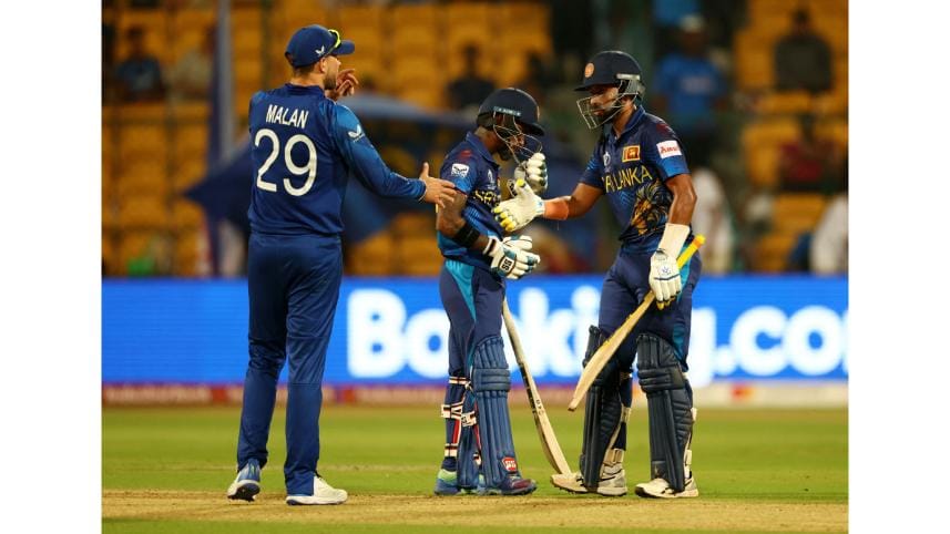 Sri Lanka thrash England by eight wickets