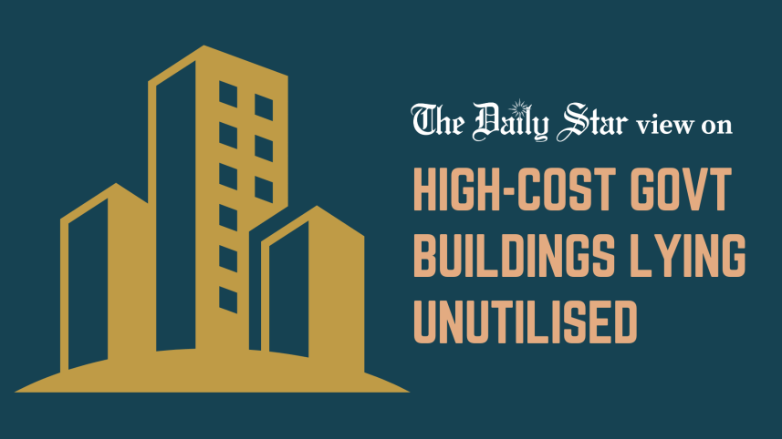 high-cost government buildings lying unutilised