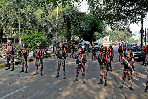 BGB deployed to maintain law and order