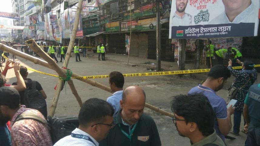 BNP’s Nayapaltan office being treated as a crime scene