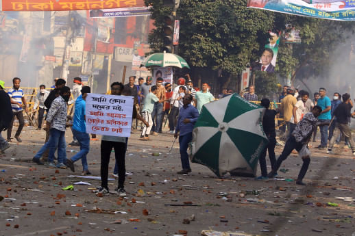 Violence in BNP's October 28 rally