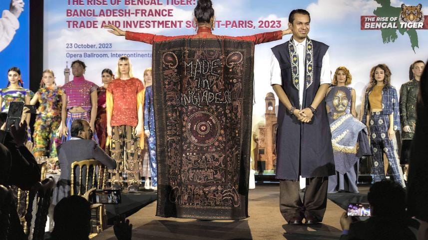 Sami Alam from Bangladesh makes waves in the French fashion scene 