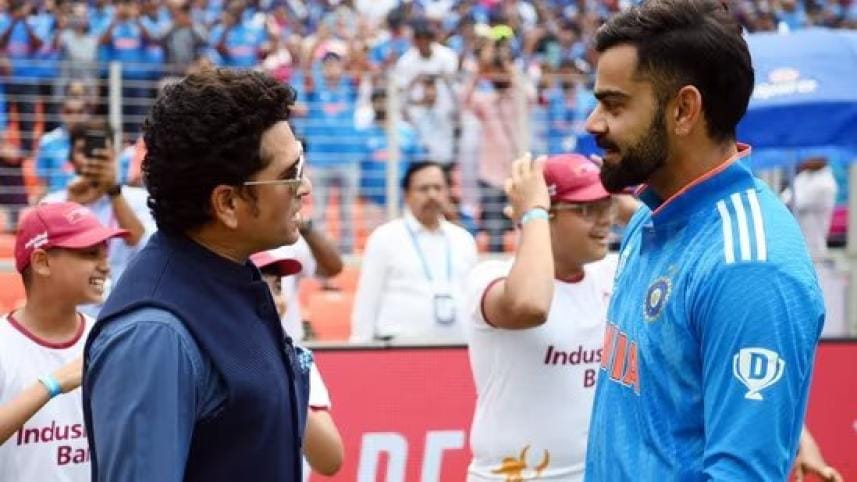 Tendulkar urges Kohli to surpass him in World Cup