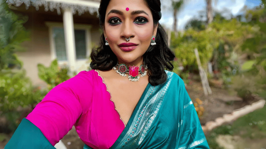 Azmeri Haque Badhan dazzles in chic sari blouses 