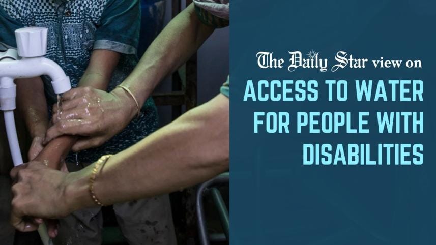 Access to water for people with disabilities