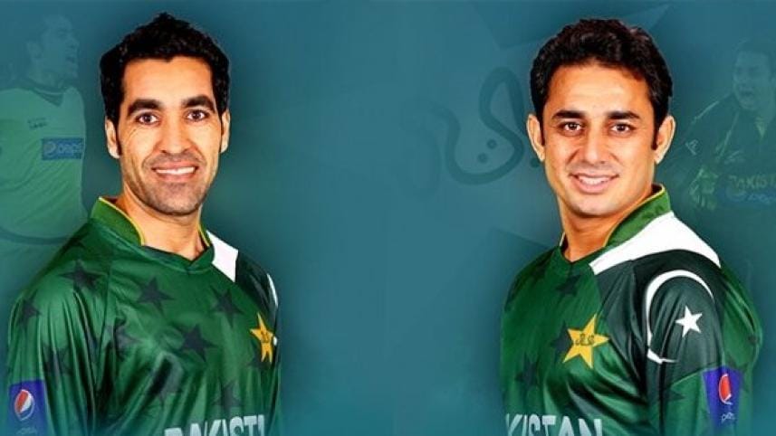 Saeed Ajmal, Umar Gul.jpg
