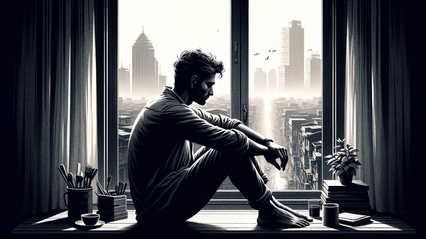 Why do men keep their guard up?