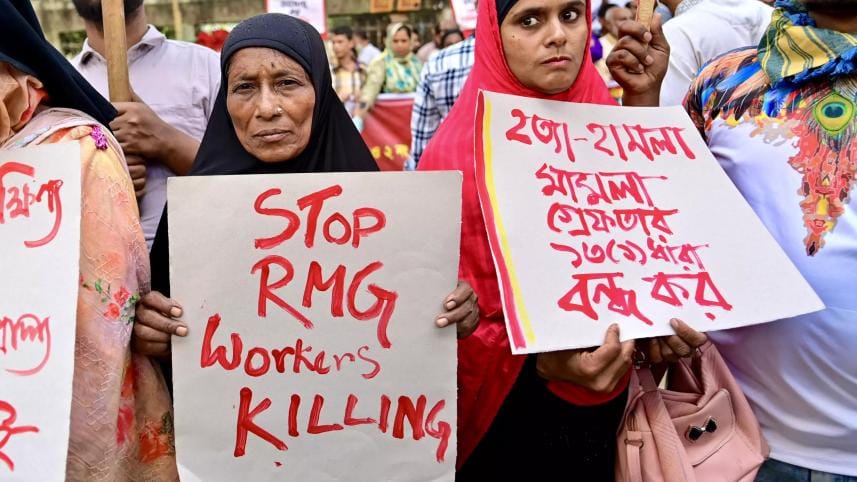 RMG Protest Bangladesh