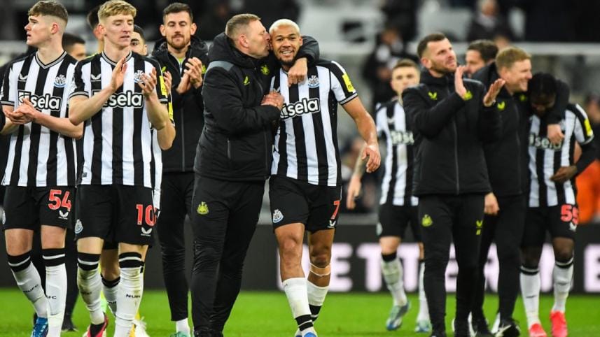 Newcastle United players